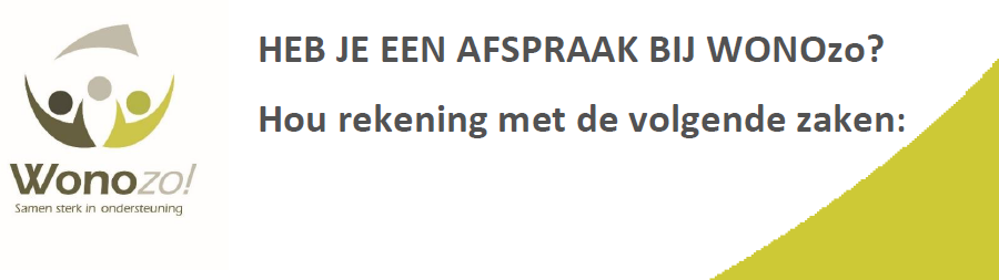 WONOzo! versoepelt vanaf 18 mei corona-maatregelen